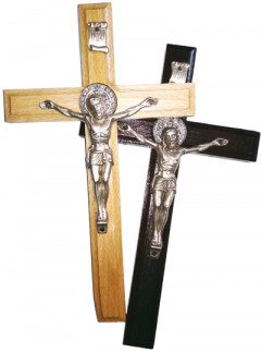 Хрест дерев’яний із Розп’яттям (21 см)